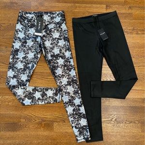 ⭐️🖤 TEREZ and DAVID LERNER bundle of brand new NWT leggings!!